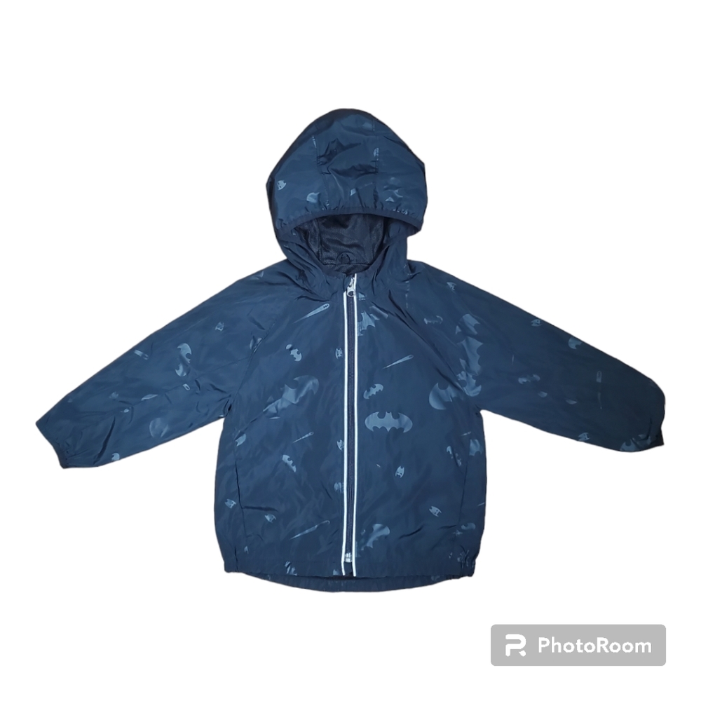 GAP BATMAN DC Windbuster Water Resistant Zipup  Jacket 3T